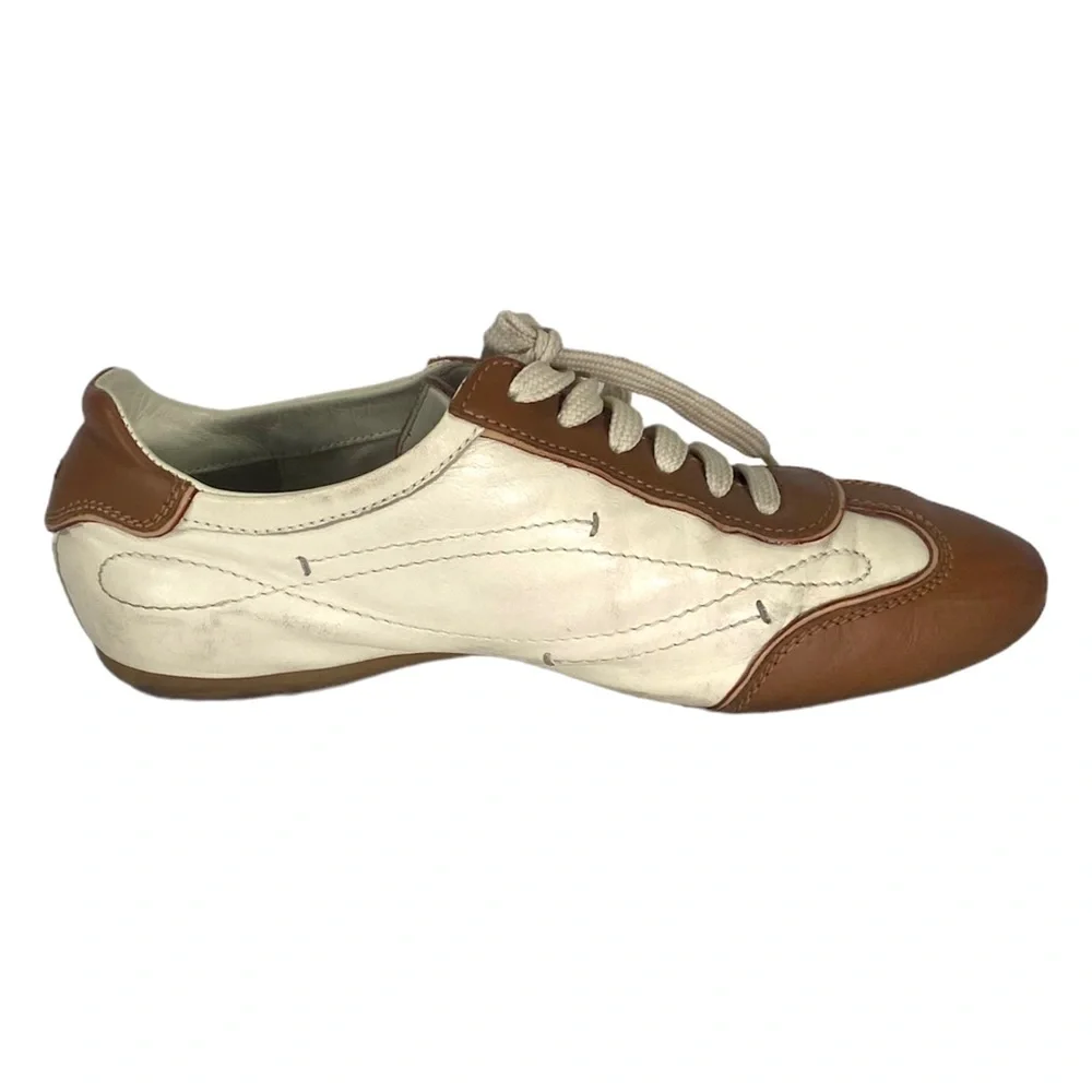 Louis Vuitton Leather Sneakers Size 36.5 / 7 G0 0085 - Picture 6 of 9